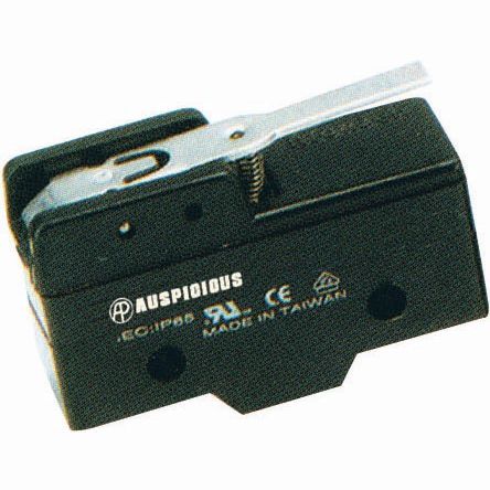 Микропереключатель с роликом - AM series - Auspicious Electrical Engineering Co., Ltd. - однополюсный / постоянный ток / герметичный