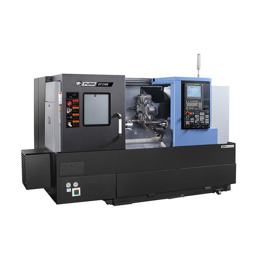 Токарный станок ЧПУ - Puma GT2100 series - Doosan Infracore Machine Tools - 2 оси / 12 инструментов / 10 инструментов