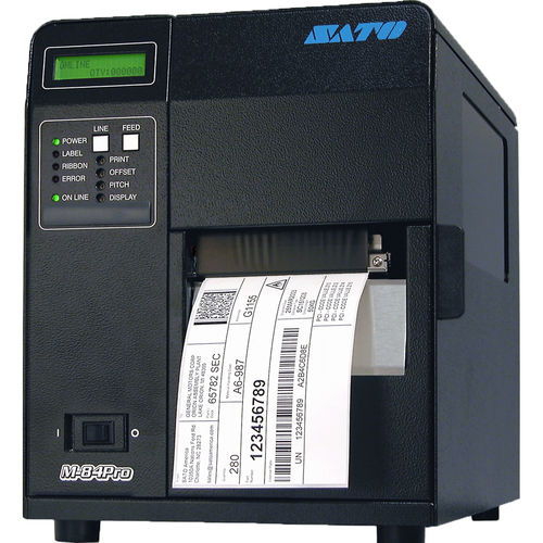 Принтер для этикеток с теплопередачей - M84Pro series - SATO America - для письменного стола / промышленный