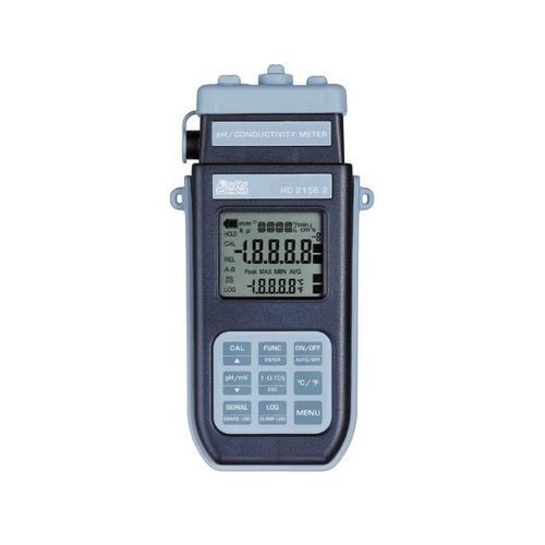 Переносной измеритель pH - HD2156 - CLR - для процесса / с дисплеем LCD / с кондуктометром