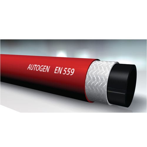 Гибкий шланг для ацетилена - AUTOGEN ROT - HANSA FLEX AG - для газа / из синтетического каучука / гладкий