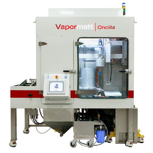 Влажная кабина пескоструйной обработки - Oncilla Cub - Vapormatt - роботизированная / прочная / из нержавеющей стали