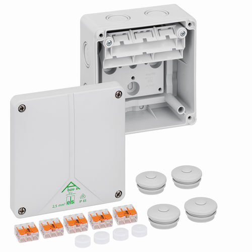 Настенная соединительная коробка - Abox SL-2,5/4² - Spelsberg - без галогенов / устойчивая к погодным катаклизмам / IP65