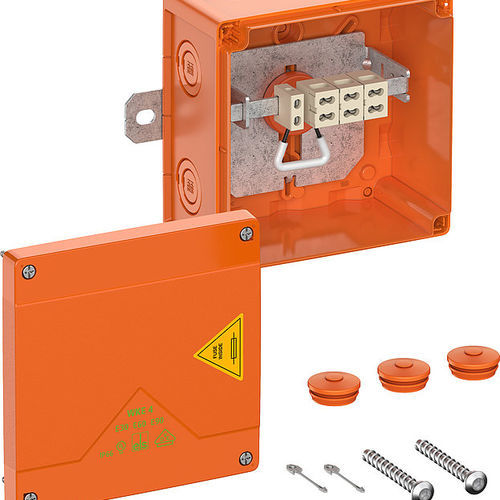 Настенная соединительная коробка - WKE 4 - 3/3 x 6² 1SB - Spelsberg - без галогенов / огнестойкая / устойчивая к погодным катаклизмам