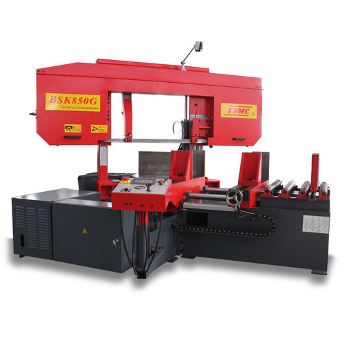 Ленточная пила - BS-850G - Tengzhou Tri-Union Machinery Co., Ltd. - для металлов / ЧПУ / с рамами