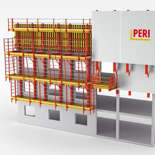Обшивка поднимающаяся вверх - RCS - PERI - парусов / плит