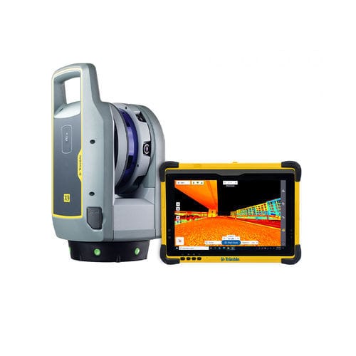Сканер 3D - X9 - Trimble - для измерений / лазер / телефонная гарнитура (микрофон с громкоговорителем)