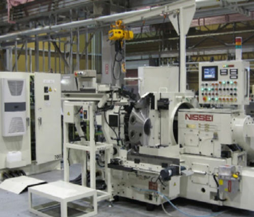 Станок для шлифования для ротора - NT-5C - Nissei Industry Corporation - горизонтальный / ЧПУ / с двойным точильным кругом