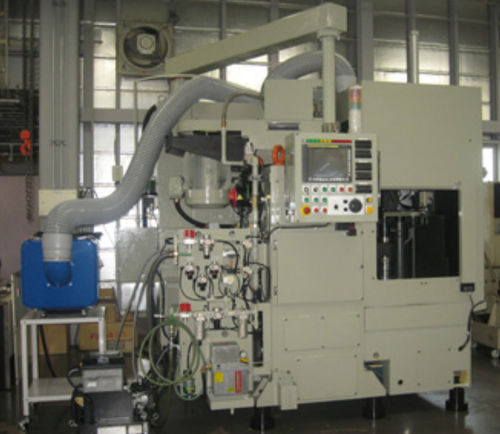Станок для шлифования для обрабатываемых деталей - V-375PDR - Nissei Industry Corporation - вертикальный / ЧПУ / с двойным точильным кругом