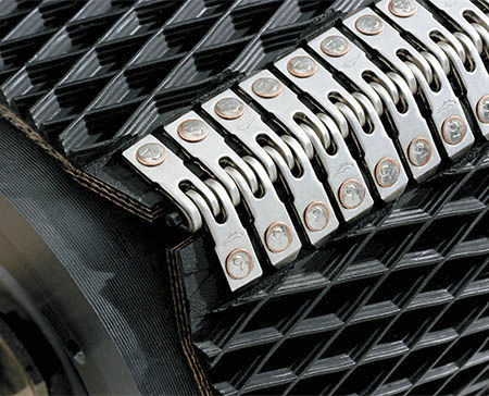 Замок для конвейерной ленты шарнирная скоба на заклепках - ALLIGATOR®  - FLEXCO - для малой нагрузки / из нержавеющей стали
