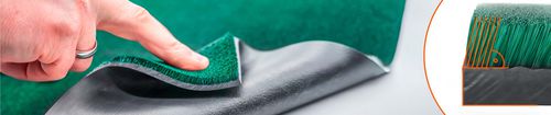 Конвейерная лента с щетками - Mink Slide-Brush® - August Mink GmbH & Co. KG, Mink Bürsten - с пластинами / гибкая / из пластика