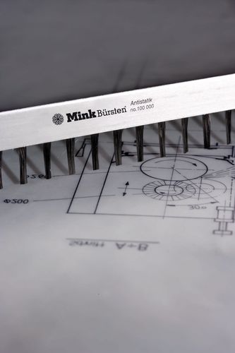 Антистатическая щетка - August Mink GmbH & Co. KG, Mink Bürsten - полосовая / защитная / металлическая
