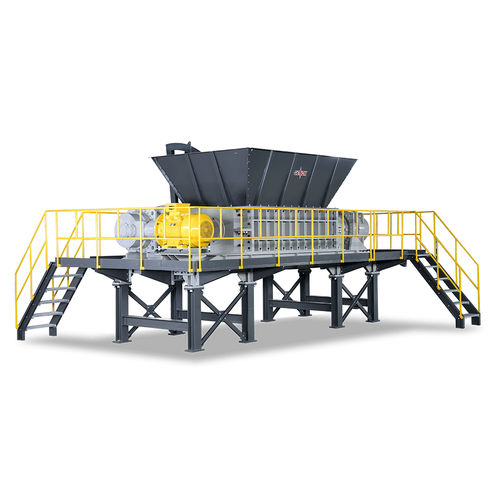Двухвальный измельчитель - X1500  - Genox Recycling Tech (China) Co., Ltd. - для дерева / для шин / металлический