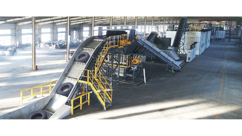 Устройство для переработки для шин - Genox Recycling Tech (China) Co., Ltd. - высокая производительность