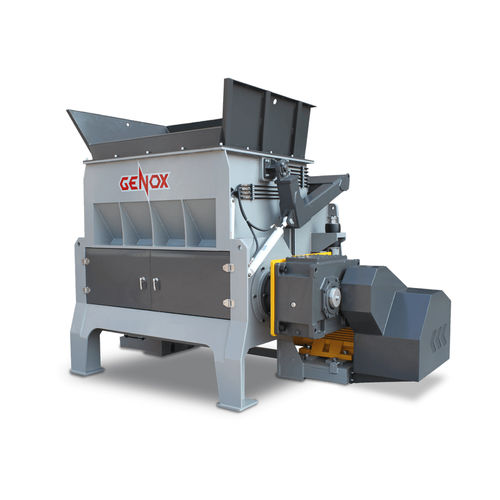 Первичный измельчитель - K series - Genox Recycling Tech (China) Co., Ltd. - с 1 валом / для отходов / для картона