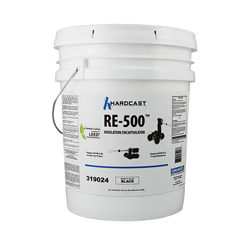Изоляционное покрытие - RE-500 (Black) - Hardcast - из стекловолокна / для ОВКВ