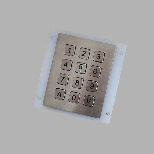 Цифровая клавиатура 12 клавиш - NICONIX - настольная / из нержавеющей стали / USB