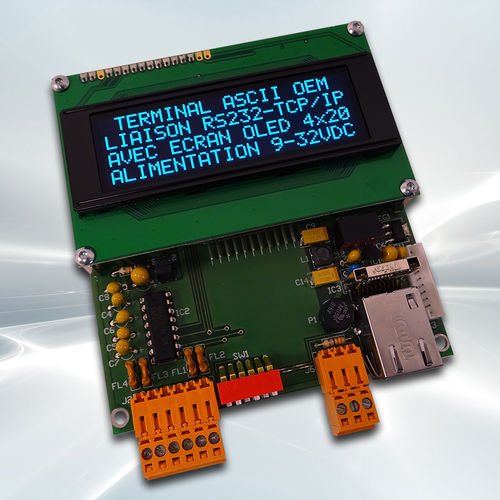 Терминал с клавиатурой - NX553-13 - NICONIX - встраиваемый / LCD / прочный