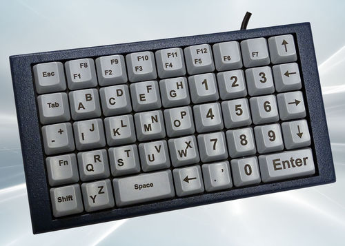 Клавиатура для письменного стола - NX518-02 - NICONIX - с механическими клавишами / промышленная / для строительных работ