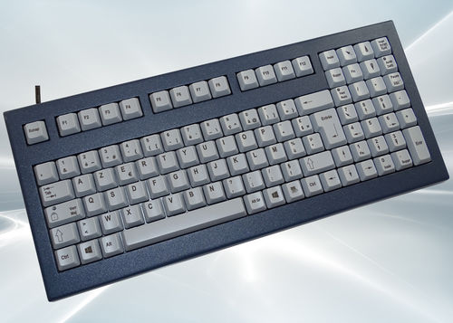 Клавиатура для письменного стола - NX514-09-NX-105T-MGEH-USB-FR - NICONIX - с механическими клавишами / 105 клавиш / промышленная