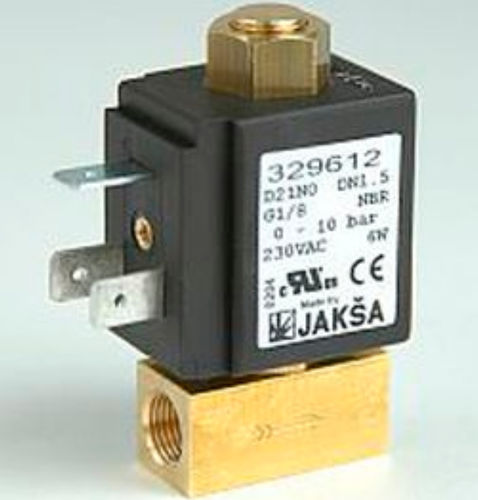 Электромагнитный клапан с прямым приводом - D21NO - JAKSA SOLENOID VALVES - 2 канала / NO / вода