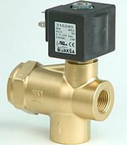 Поршневый электромагнитный клапан - BS4 - JAKSA SOLENOID VALVES - с контролируемым приводом / 2 канала / NF