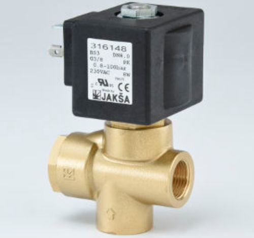Поршневый электромагнитный клапан - BS3  - JAKSA SOLENOID VALVES - с контролируемым приводом / 2 канала / NF