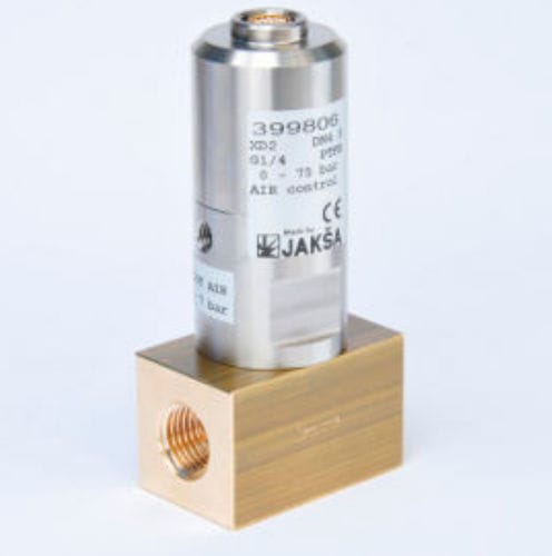 Поршневый клапан - XD2  - JAKSA SOLENOID VALVES - с пневматическим управлением / из латуни / высокое давление