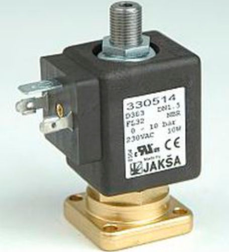 Электромагнитный клапан с прямым приводом - D382 - JAKSA SOLENOID VALVES - 3 канала / NF / для пара