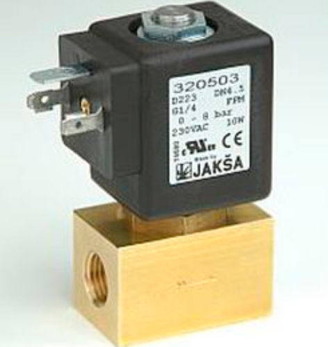 Криогенный электромагнитный клапан - D22c  - JAKSA SOLENOID VALVES - с контролируемым приводом / 2 канала / NF