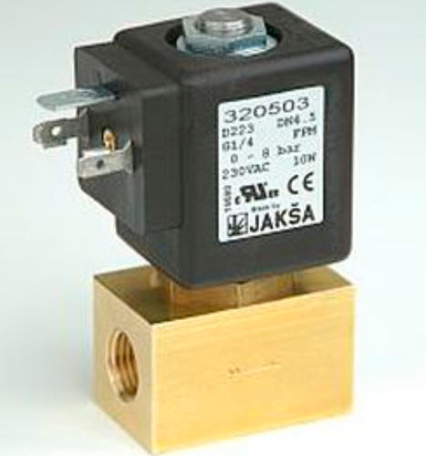 Криогенный электромагнитный клапан - D24c - JAKSA SOLENOID VALVES - с контролируемым приводом / 2 канала / NF