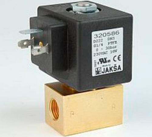 Криогенный электромагнитный клапан - D22 - JAKSA SOLENOID VALVES - с контролируемым приводом / 2 канала / NF