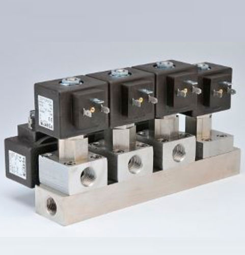 Электромагнитный клапан с контролируемым приводом - BV3+1 - JAKSA SOLENOID VALVES - 3 канала / NF / NO