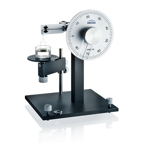 Тензиометр силы - K6 - KRÜSS GmbH - с кольцом / для поверхностно-активных веществ / для измерения поверхностого межфазного натяжения