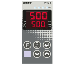 Цифровой регулятор температуры - West Pro-8 - West Control Solutions - PID