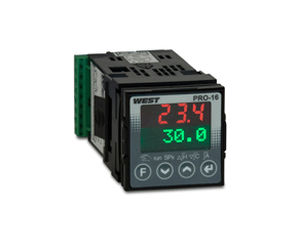 Цифровой регулятор температуры - West Pro-16 - West Control Solutions - PID