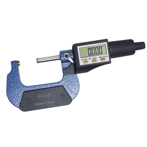 Микрометр для открытого воздуха - SHAHE/5205-50 25-50mm 0.001mm ±0.003mm/Digital Micrometer - Wenzhou Sanhe Measuring Instrument Co., Ltd - цифровой / высокой точности / высокоскоростной