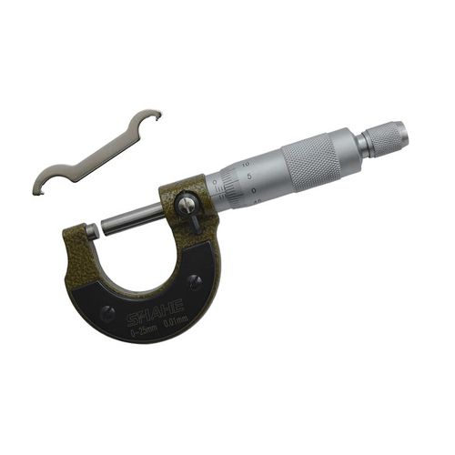 Микрометр для открытого воздуха - SHAHE/5201-25 0-25mm 0.01mm ±0.004mm/Outside Micrometer - Wenzhou Sanhe Measuring Instrument Co., Ltd - высокой точности