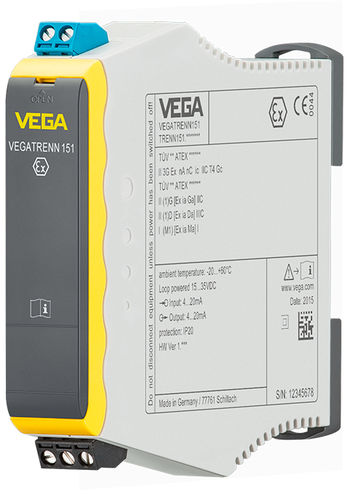 Гальванический изолятор - VEGATRENN 151 - VEGA TECHNIQUE - ATEX