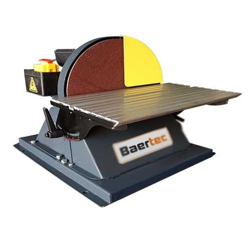 Ленточный шлифовальный станок - BB 300 - Baertec - с диском / электрический / заточный станок