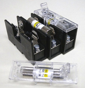 Цилиндрическая сменная часть плавкого предохранителя - HK1551 - HINODE ELECTRIC CO., LTD. - монтируемая на DIN-рейке