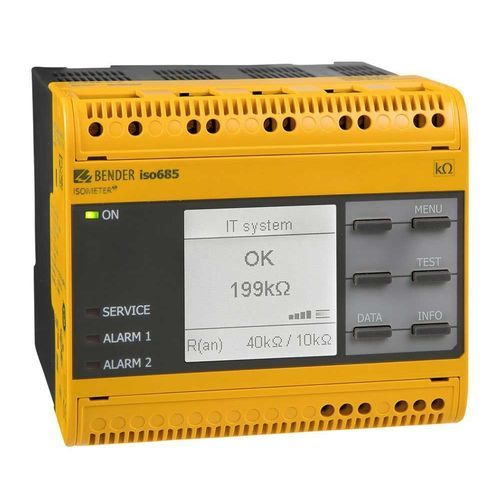 Тестер изоляции для трехфазной системы - ISOMETER® iso685-…-B series - BENDER - для сети AC / AC/DC / DC