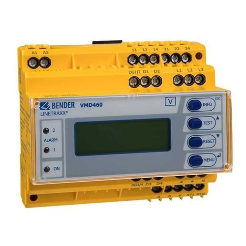 Реле для наблюдения напряжения - LINETRAXX® VMD460-NA - BENDER - частоты / на DIN-рейке / RS485