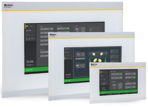 Терминал с сенсорным экраном - COMTRA ® CP9  series - BENDER - встраиваемый / IP54 / без вентилятора