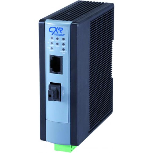 Преобразователь среда - FOCD-I-TPS - CXR Networks - Ethernet / на DIN-рейке / промышленный