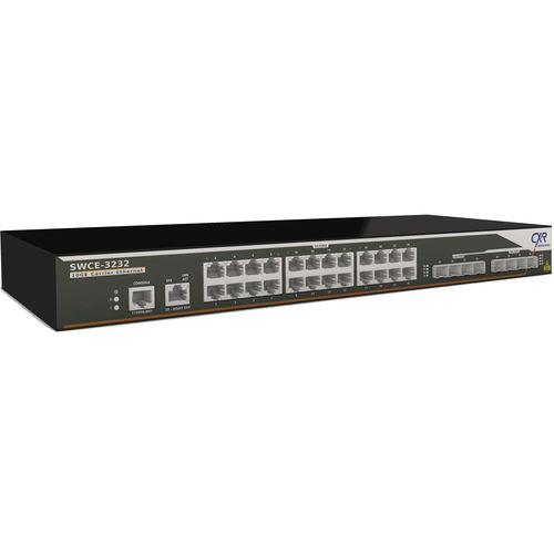 Управляемый коммутатор Ethernet - SWCE-3232 - CXR Networks - 32 порта / 10/100BaseT(X) / 4 оптоволоконных порта