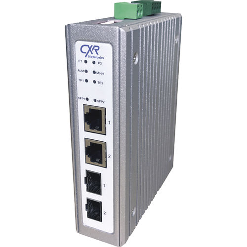 Неуправляемый коммутатор Ethernet - SWDL-H-2GPS-2USF-B - CXR Networks - 4 порта / 10/100BaseT(X) / 4 оптоволоконных порта