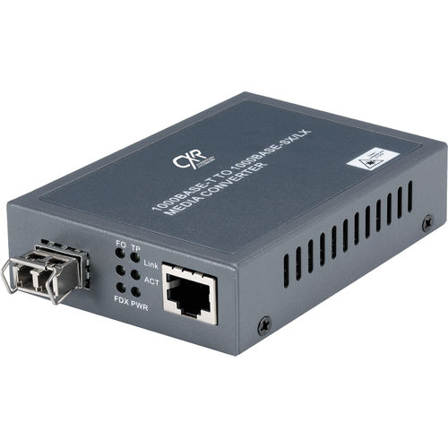 Преобразователь среда - FOC2 - CXR Networks - среда Ethernet / для оптоволоконной сети / компактный