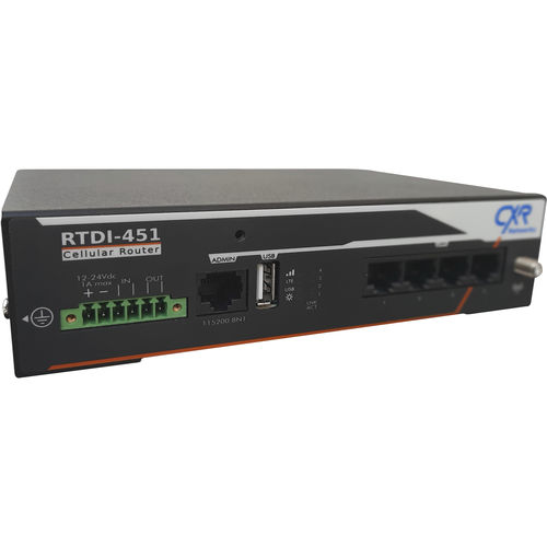 Модем 4G LTE - RTDI-451 - CXR Networks - для передачи данных / беспроводной / секционный