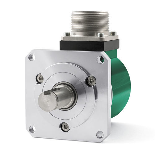Инкрементальный датчик угла поворота - IT68 - Lika Smart encoders & actuators - оптический / со сплошным валом / с квадратным фланцем
